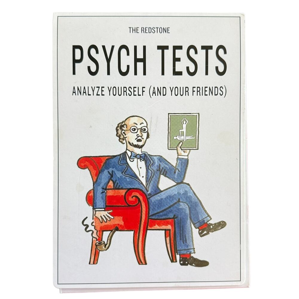 Chronicle Books The Redstone Psych Tests Analyze Yourself 2015